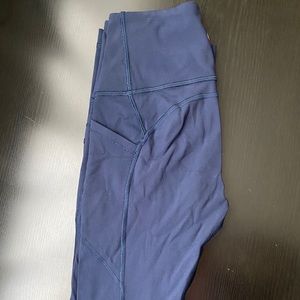 Navy lululemon leggings